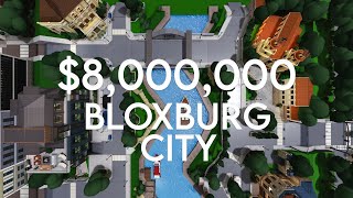 Bloxburg Tour: $8,000,000 Biggest Build ever!!!! Collab with (@Look_io_kas and @FloatRoblox )