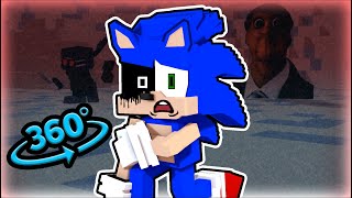 [VS Xain] Lost My Mind - Friday Night Funkin' 360° VR FNF - Minecraft Animation (SONIC.EXE)