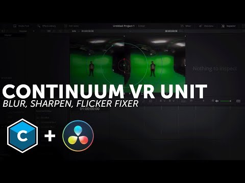 VR Tools for Blackmagic Davinci Resolve - Blur, Sharpen, and Flicker Fixer