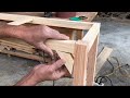 Cheap Extremely Useful Woodworking Project // A Portable Desk That You Might Love Very Much