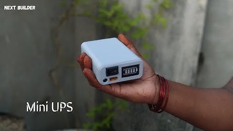 I Build This Mini UPS For WiFi Router 