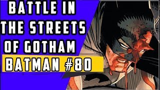 Battle In The Streets Batman