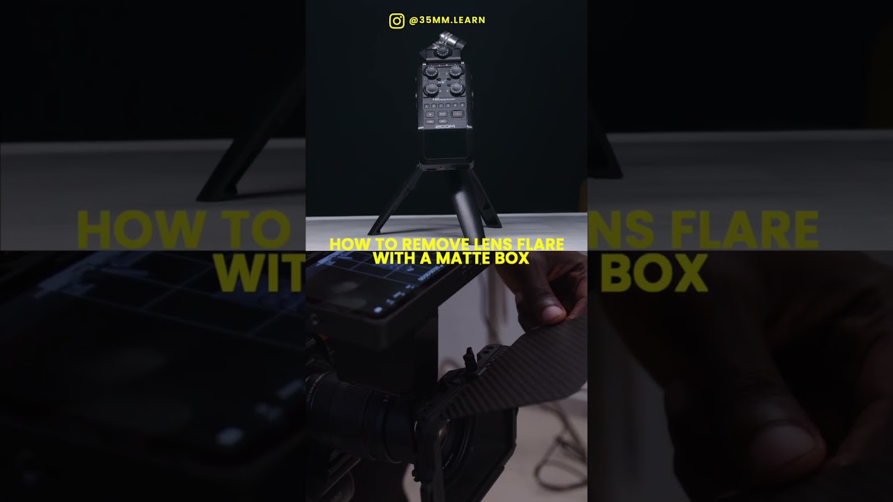 What do you use a matte box for?