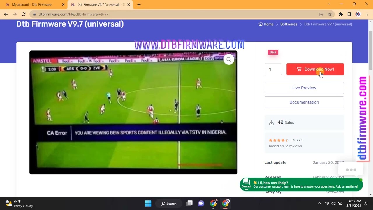 Finally i Found the DTB FIRMWARE v9.7 Free Download Links in 2026