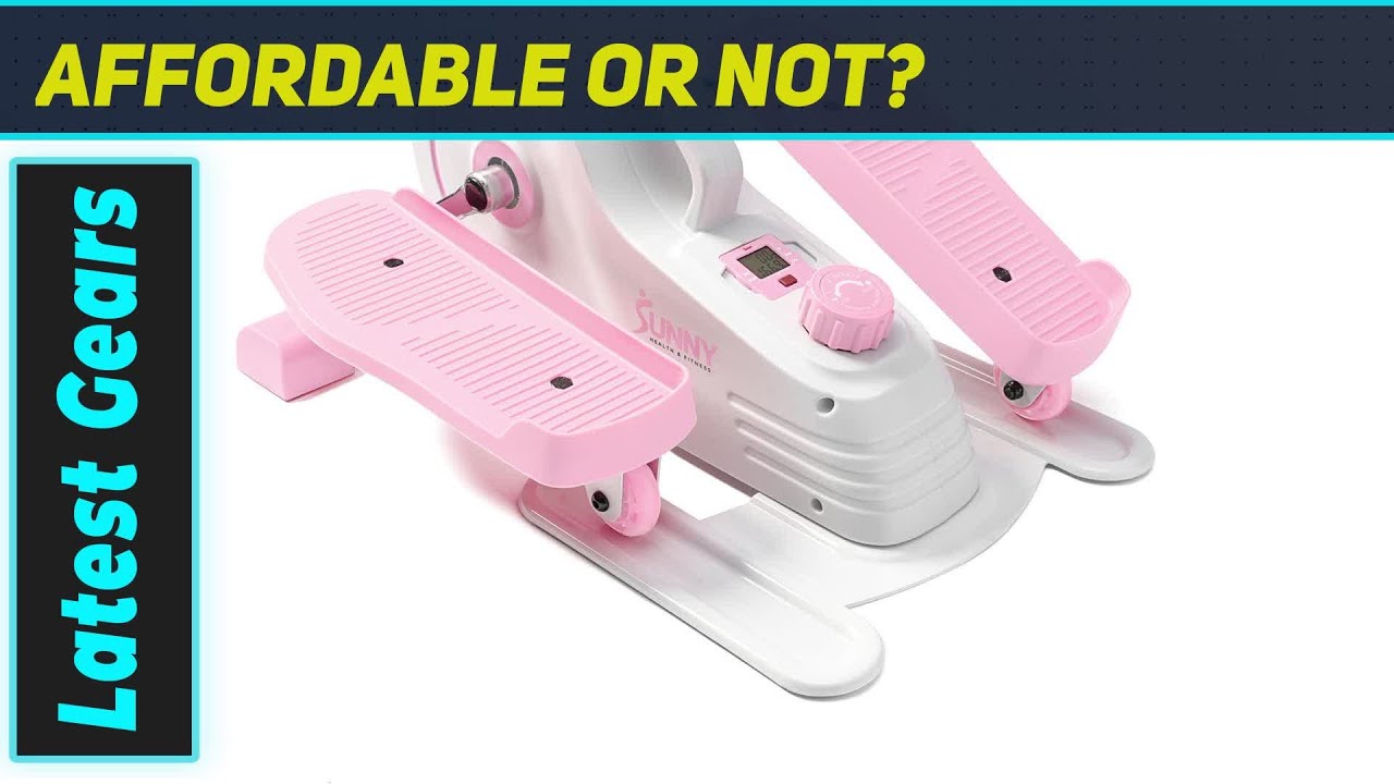 Best Under-Desk Elliptical? Sunny Health & Fitness P2030