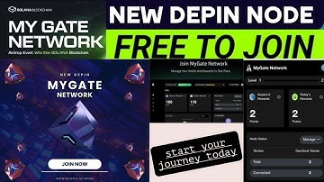 MYGATE NETWORK NEW DEPIN UPDATES/ SET UP GUIDE STEP BY STEP / EARLY STAGE DEPIN AIRDROP 2025 #MYGATE
