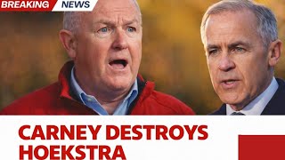 Just In Hoekstra Absolutely Loses It As Carney Lands In Qatar For New Deal