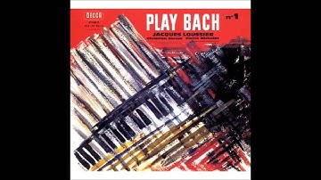 Jacques Loussier - Prelude No 2  in C minor (BWV 847)