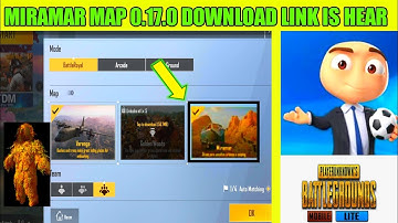 PUBG MOBILE LITE NEW UPDATE 0.17.0 LEAK | FPP MODE AND  MIRAMAR MAP LEAK PUBG MOBILE LITE 🥰