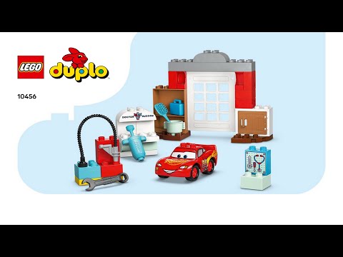 👶 LEGO instructions 👶 DUPLO 👶 10456 👶 McQueen&#39;s Visit to Doc&#39;s Garage 👶