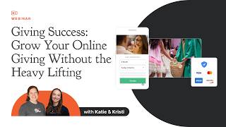 Giving Success: Grow Your Online Giving Without the Heavy Lifting | eCatholic