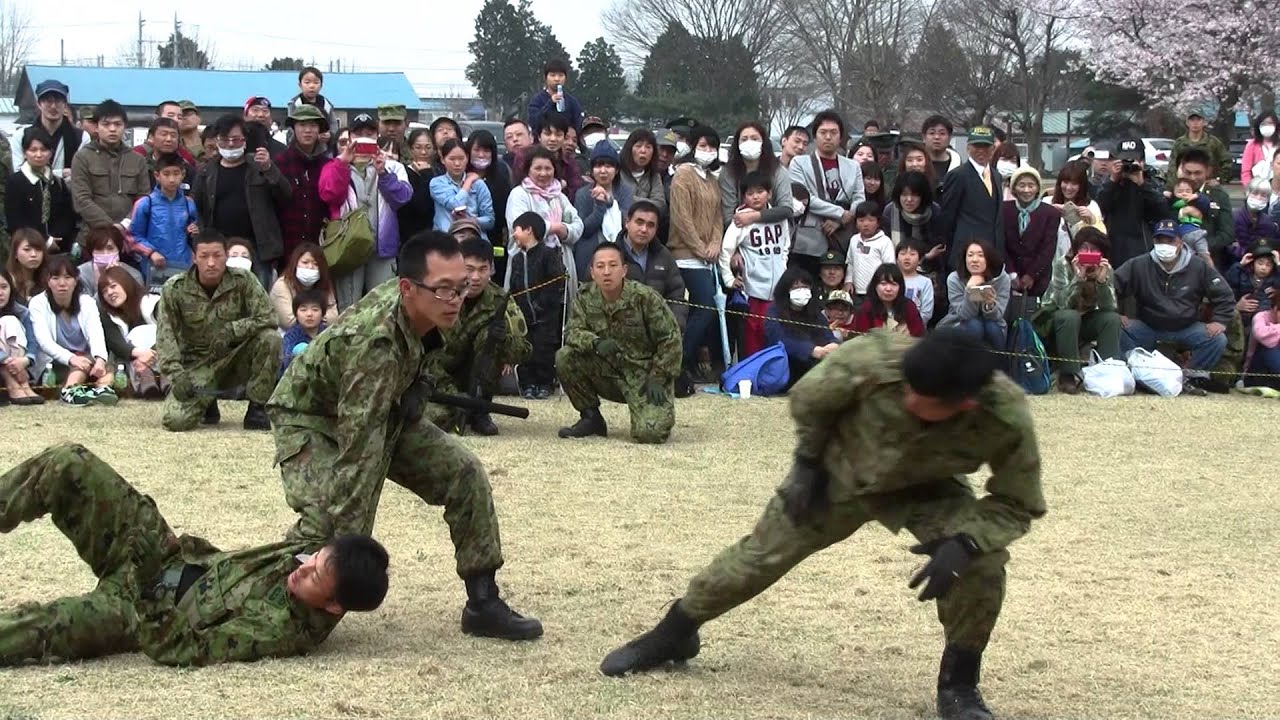 これが自衛隊格闘技だ！徒手格闘演武 近距離戦闘編