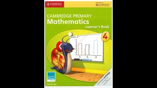 Cambridge Primary Mathematics 2020/07/01