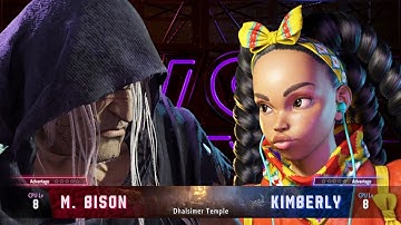 SEASON 2 M. Bison vs Kimberly (CPU8 vs CPU8) series 1