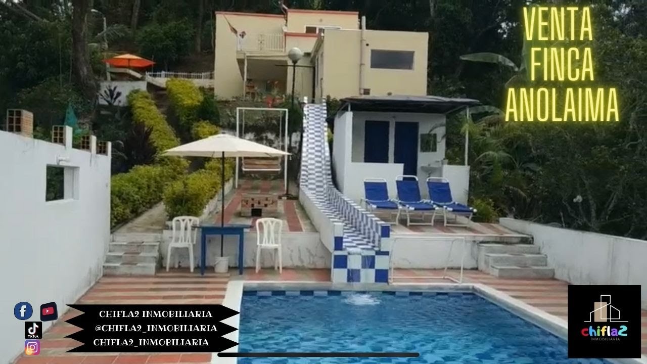 VENTA O PERMUTA FINCA ANOLAIMA CUNDINAMARCA