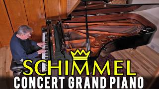 UNRIVALED German Craftsmanship | Schimmel Concert Grand Piano