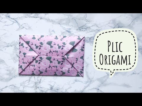 Plic Origami Simplu de Facut