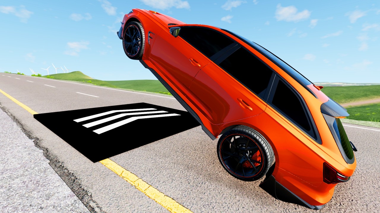 Instant 1000 MPH Acceleration: Which BeamNG Car Survives! 🔥 - BeamNG Drive #46