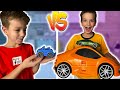 Poor Kid VS Rich  - Mark play with car for kids