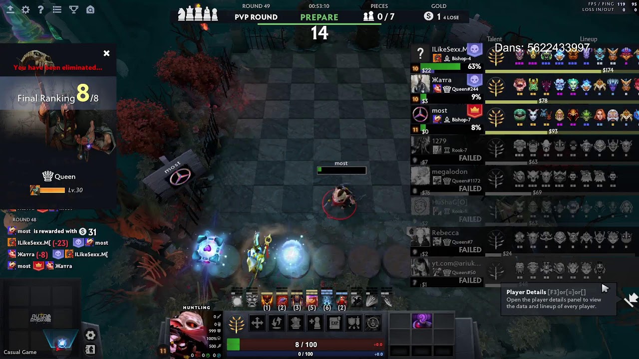 Chess Tournament Day 1 Group A