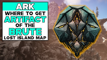 Ark Survival Evolved Where To Get The Artifact Of The Brute (LOST ISLAND MAP)