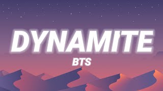 BTS - Dynamite (Lyrics)