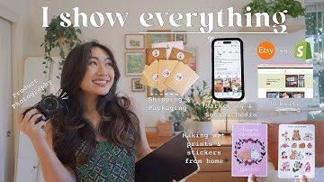 How I launched my art shop & grew my following 2 months after becoming a full-time artist