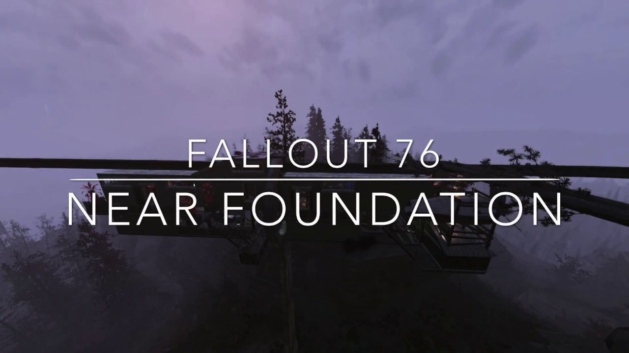 FALLOUT 76 CAMP - Monorail near Foundation