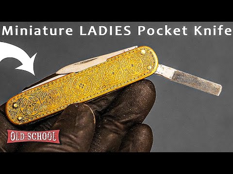LADIES Pocket Knife | MINIATURE Folding Knife Restoration