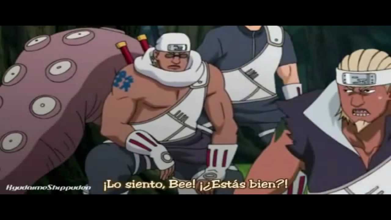 Minato Vs Raikage y Killer Bee Español Latino - YouTube.