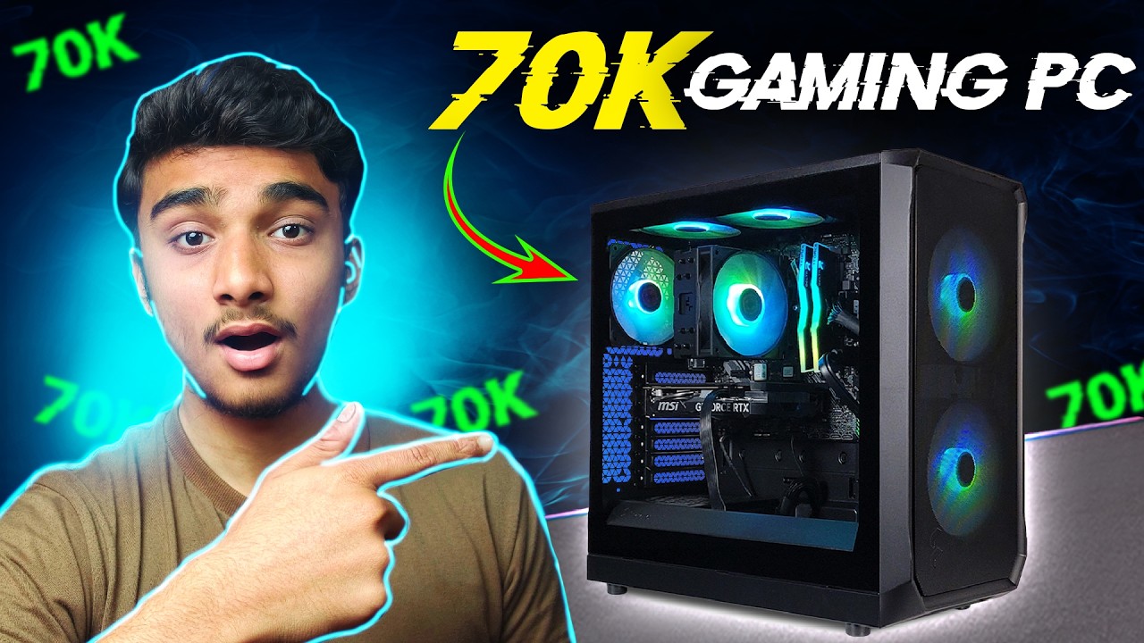 BEST 70K PC BUILD IN 2026 || 70,000 best pc build in Pakistan - YouTube