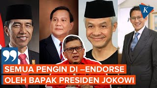 Kata PDIP soal Prabowo hingga Ganjar Dapat “Endorse” Jokowi Maju Pilpres