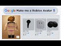 Google chooses my roblox avatar for 7 days