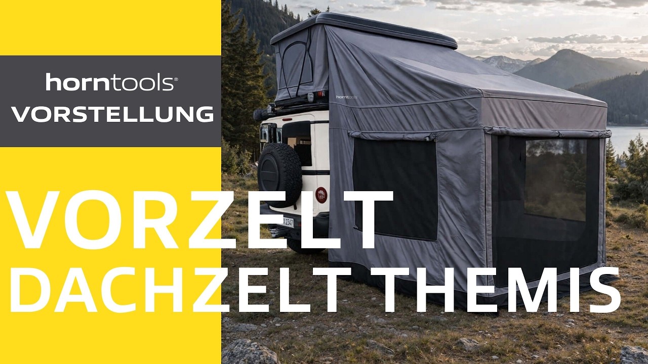 Vorzelt für Dachzelt Themis – Video