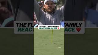 Celebrity Fleetwood family reacting to Tommy's ace 🥹 #shorts #golf #masters Profile