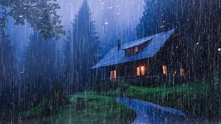 Deep Sleep During the Rainy Night - Rain Sounds For Sleeping - Beat Insomnia, Relax, Study, ASMR screenshot 5