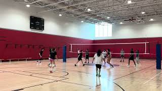 Hiraya Volleyball Club Blocking and Serving Training at Collège André-Grasset (May 24 2026) Part 4