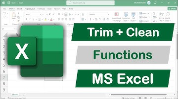 🖥️​ Trim + CLean Functions Explained in Urdu / Hindi | Learn MS Excel with Aatir Academy 2022