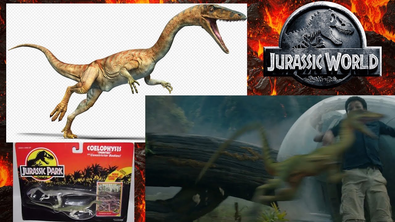 jurassic park coelophysis toy