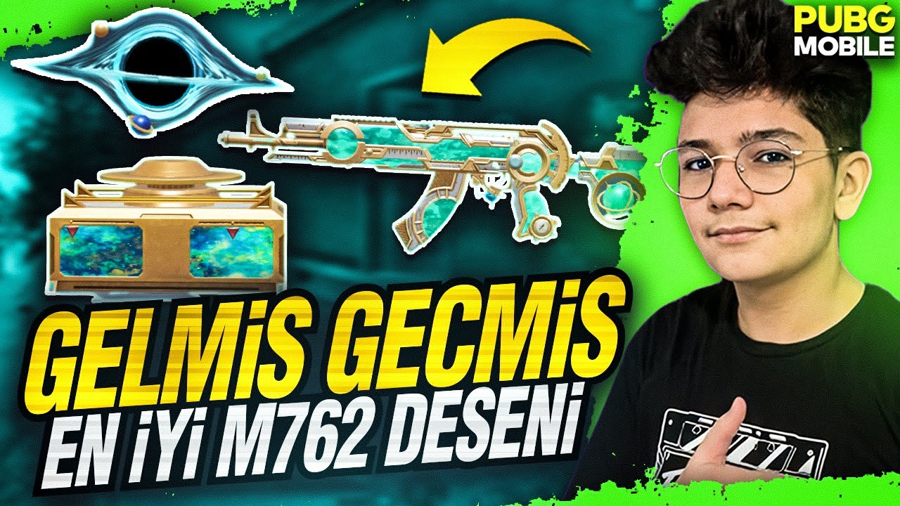 GELMİŞ GEÇMİŞ EN İYİ M762 DESENİ | 8 LEVEL M762 | PUBG MOBİLE