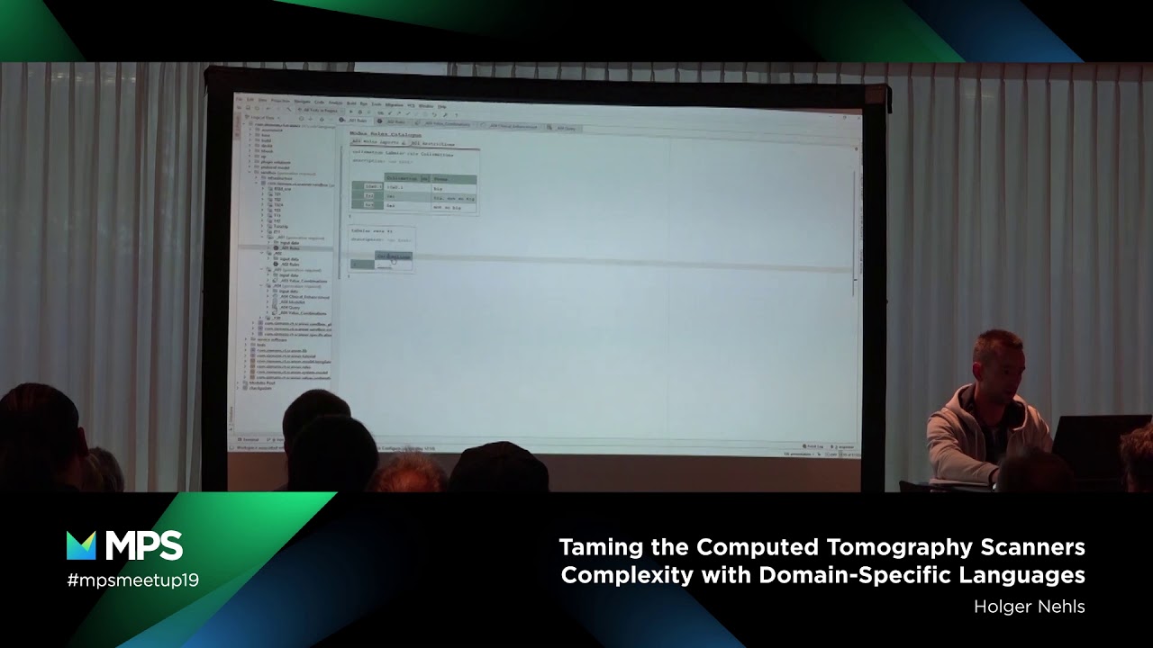 MPS Community Meetup 2019 - Taming the Computed Tomography Scanners Complexity with DSLs