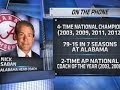 Nick Saban talks Alabama recruiting