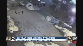 Community responds to 70-year-old woman being robbed in Baltimore