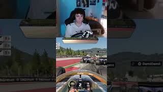 Staccata da paura! #viral #f1 #simracing #leclerc #ferrari