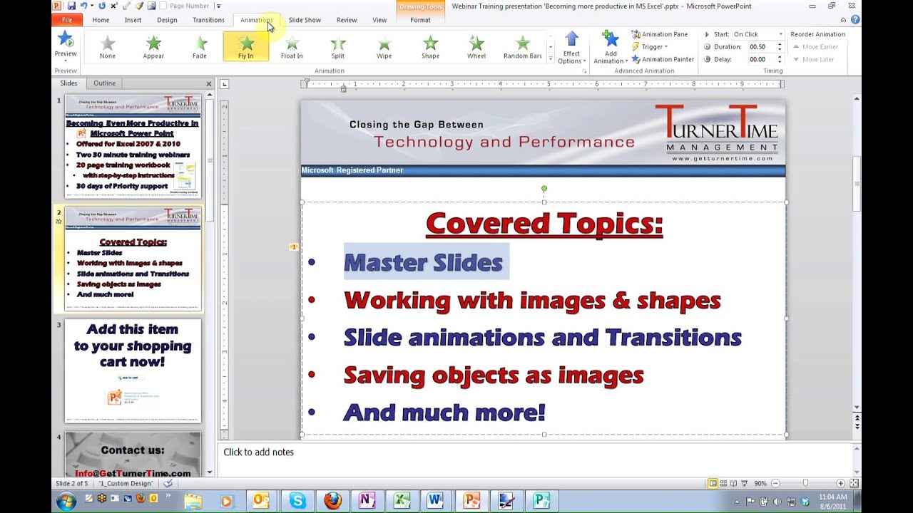Becoming Even More Productive In PowerPoint (LIVE) microsoft store