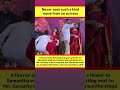 A Fan Ran Onto Stage & Did THIS to Samantha Ruth Prabhu!