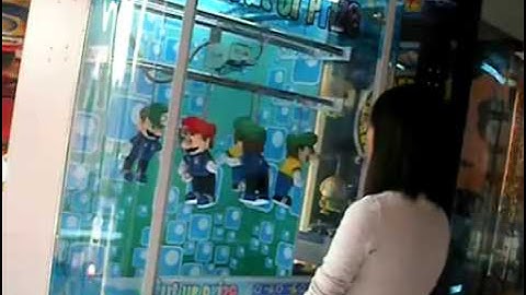 Cut u prize vending machine video (www.hominggame.com)