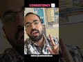 Consistency for CONTENT CREATOR 📈 #contentcreator