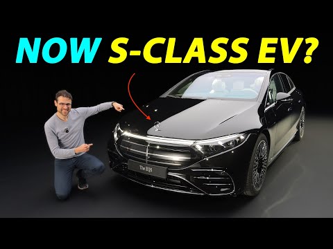 Finally The Electric S-Class? Mercedes EQS Facelift Now With Star