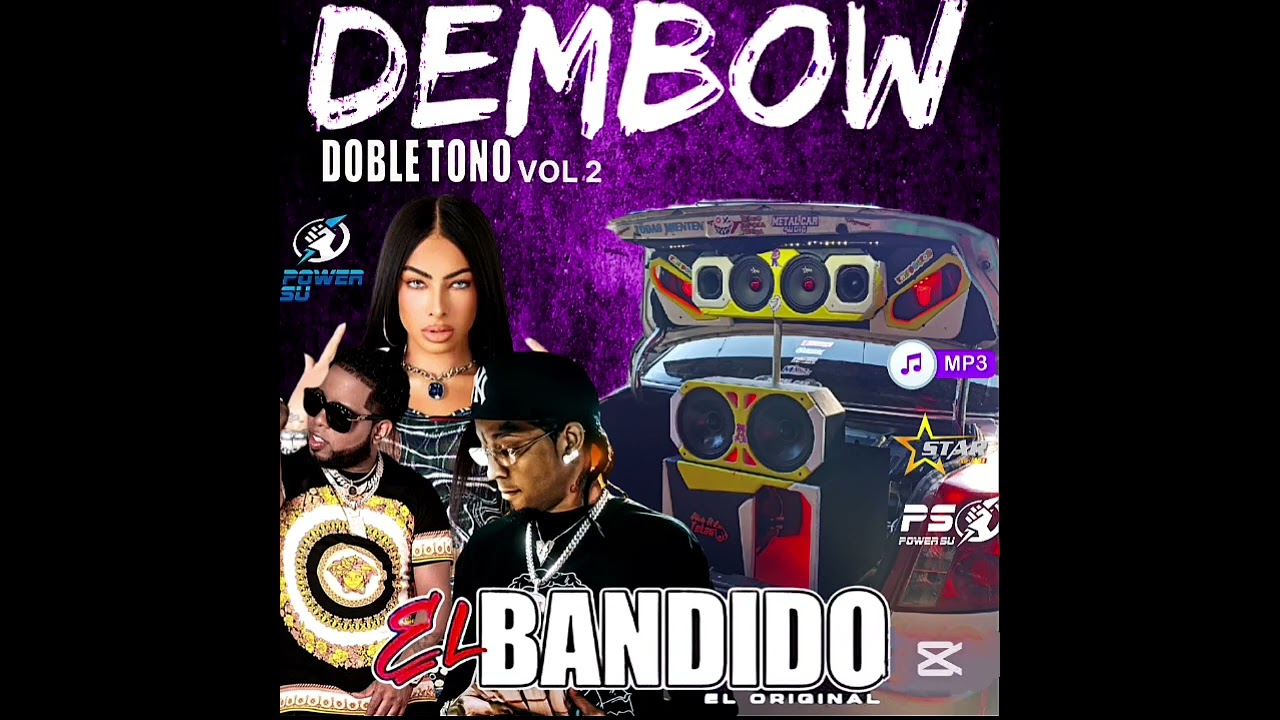 mix dembow doble tono 👽 con el bandido ⚡car audio 😈👻